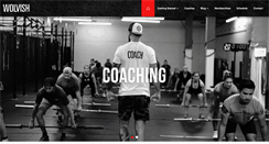 Desktop Screenshot of crossfitwolvish.com